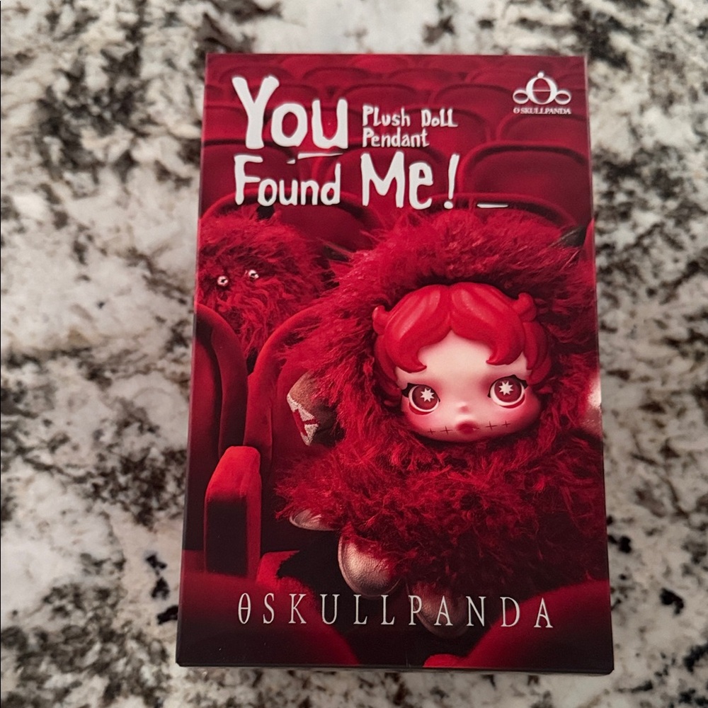 Pop mart skull panda you found me rare collectible